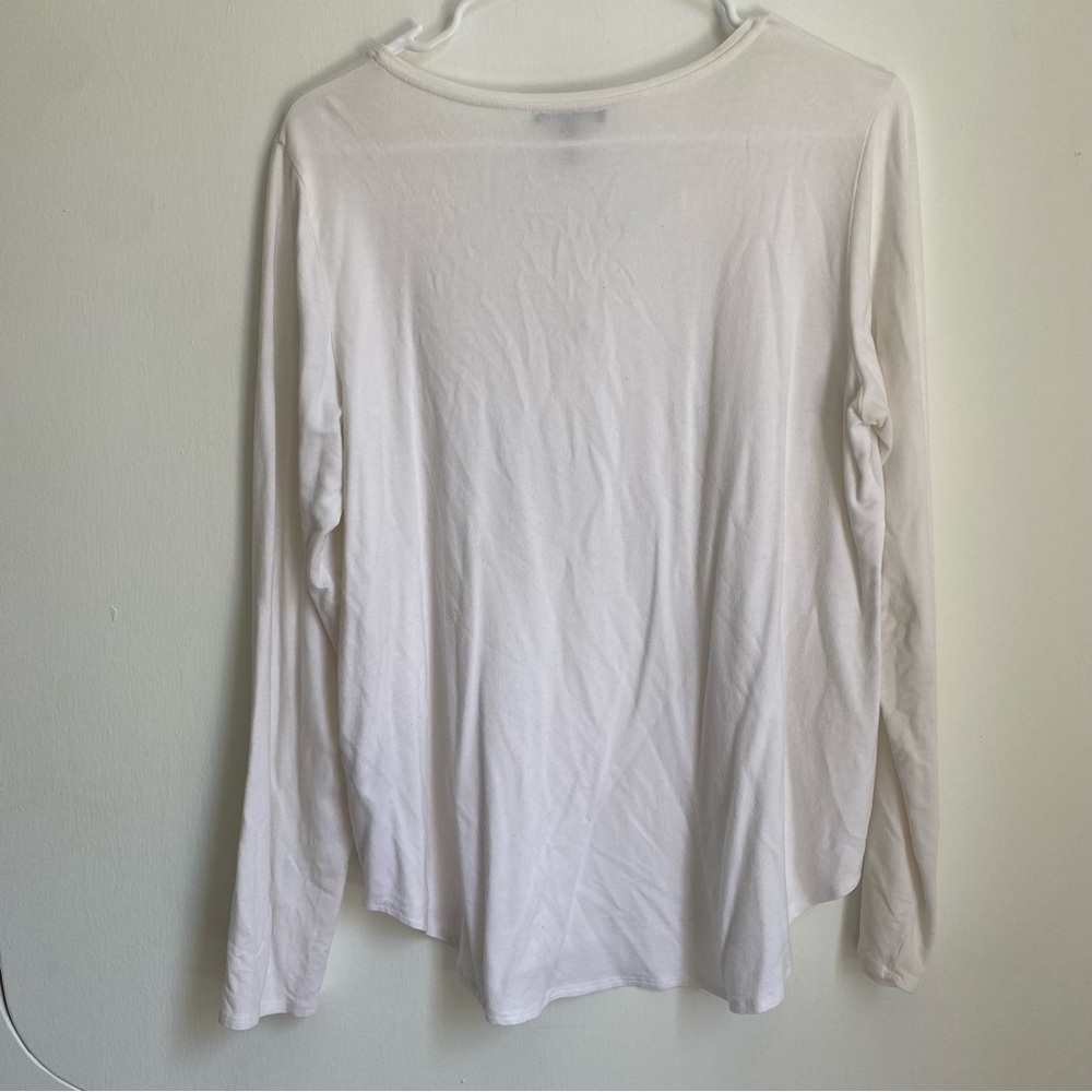 Eileen Fisher long sleeve tee size M - Picture 4 of 4